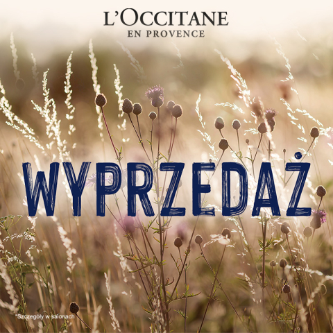 ZIMOWA WYPRZEDAŻ W SALONACH L'OCCITANE