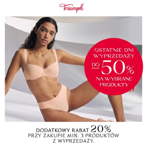 -20% przy zakupie minimum 3 produktów z wyprzedaży
