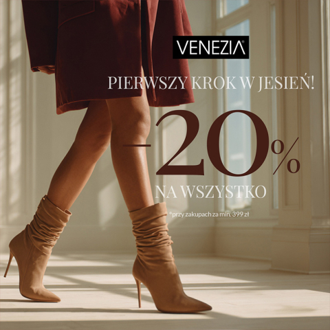 Pierwszy krok w jesień z VENEZIA!