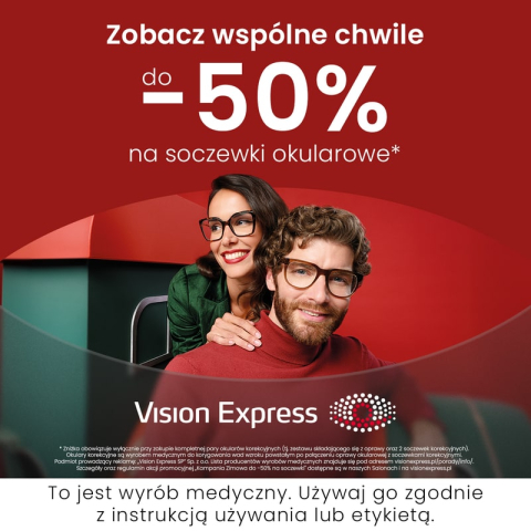 ZADBAJ O DOBRY WZROK NA ŚWIĘTA RAZEM Z VISION EXPRESS!