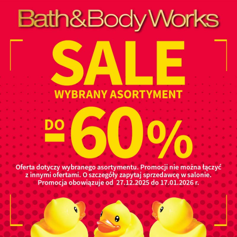 SALE DO -60% NA WYBRANY ASORTYMENT