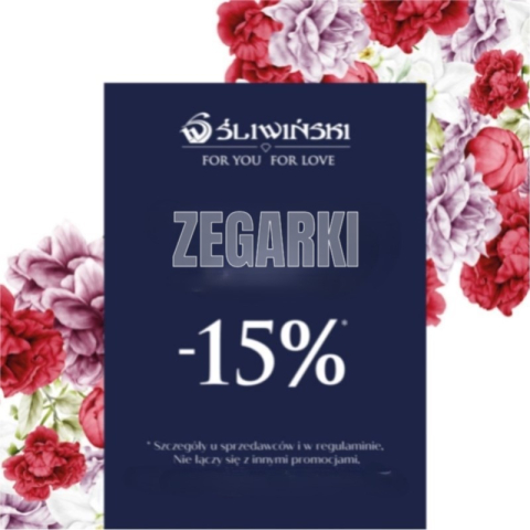 -15 % na zegarki męskie z okazji Dnia Ojca