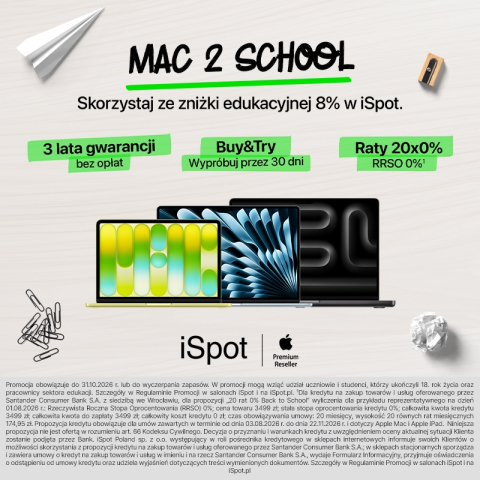BACK TO SCHOOL W ISPOT