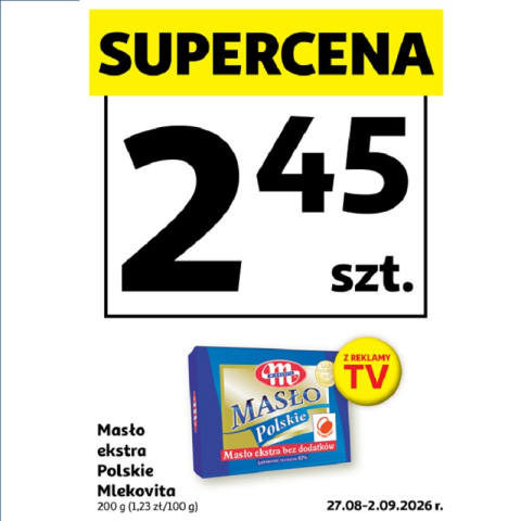 Masło Mlekovita.