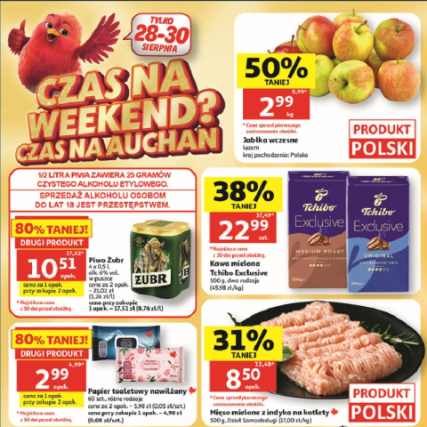 Czas na weekend w Auchan.