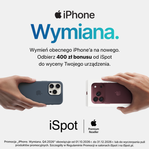 Wymiana. iPhone w iSpot.