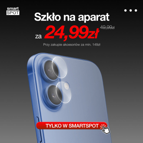 Szkło na aparat w telefonie za pół ceny!