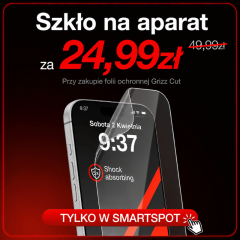  Ochrona aparatu w telefonie aż 50% taniej przy zakupie folii na ekran! 