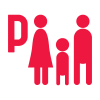 Car parking spaces fro families