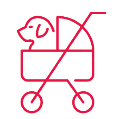 Stroller for a dog