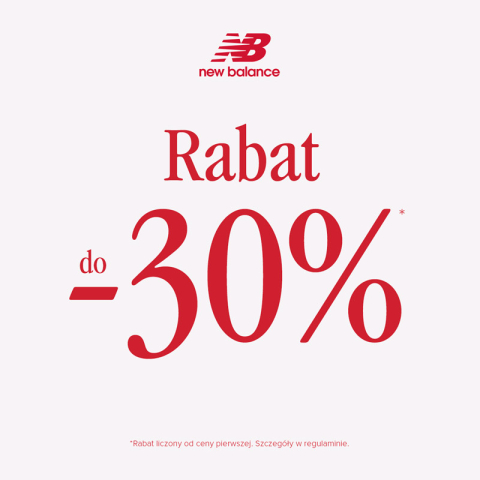 RABAT DO -30% !