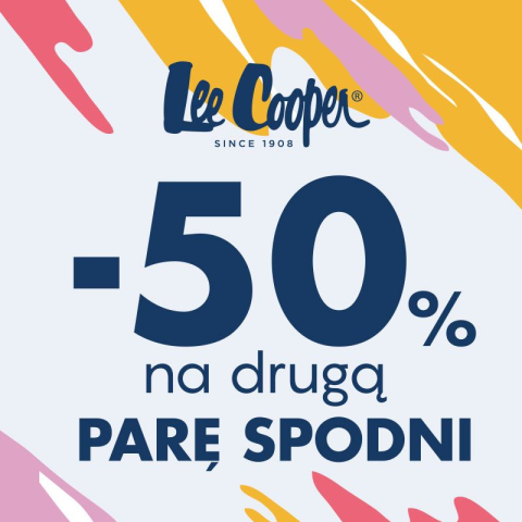Lee Cooper -50% na drugą parę spodni!!!