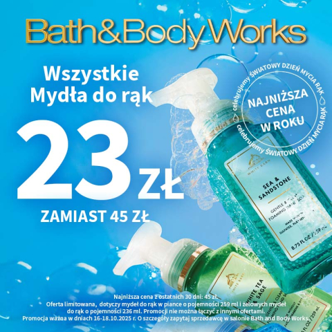 Mydła do rąk 23 zł – Najniższa cena w roku!
